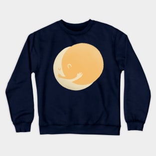 Give a Hug sun & moon Crewneck Sweatshirt